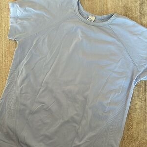 Athleta Girl - Light blue/purple workout tshirt